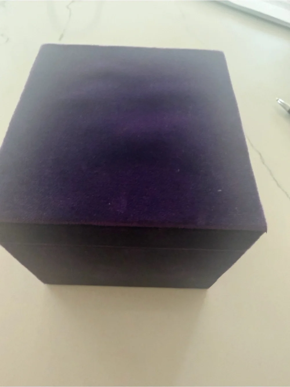 Gucci Purple Velvet Jewelry Gift Box - Women Accessories